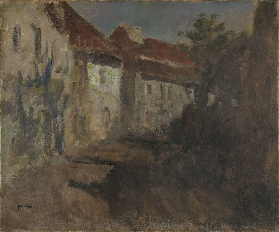 Luz de luna en Dieppe - Frits Thaulow