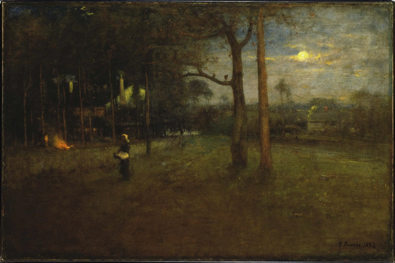 Claro de luna, Tarpon Springs - George Inness