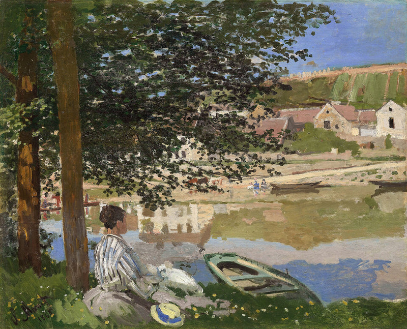 Le Bras de Seine à Bennecourt - Claude Monet