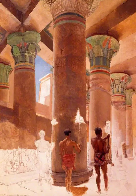 Cleopatra en Philae - Lawrence Alma-Tadema