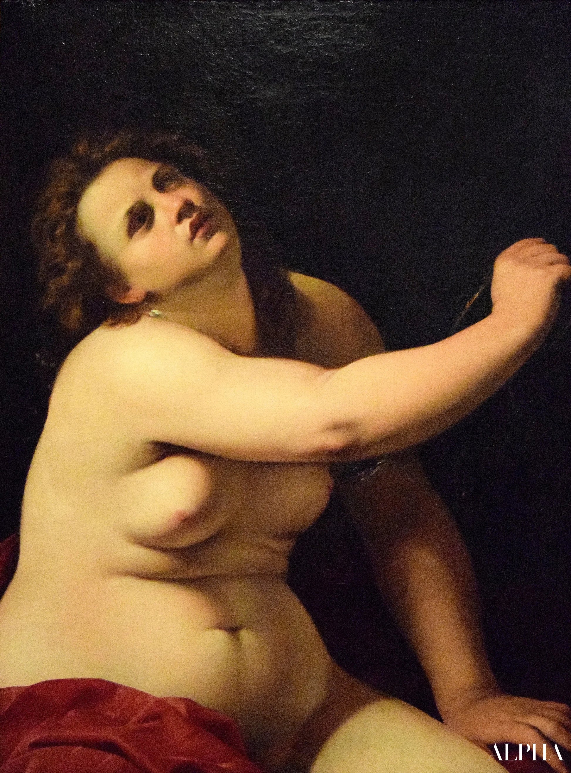 Reproduction du tableau « Cléopâtre - Artemisia Gentileschi » par Alpha Reproduction en peinture à l’huile