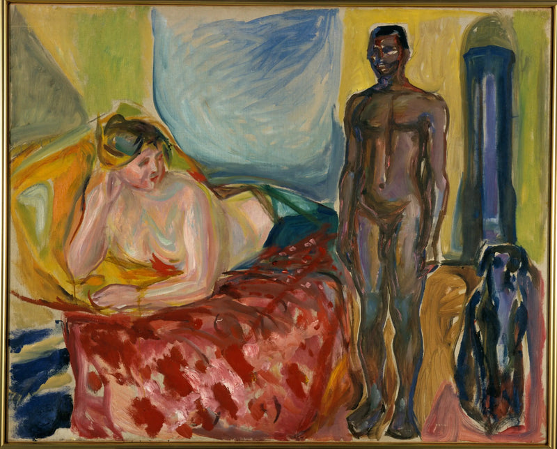 Cleopatra y el Esclavo - Edvard Munch