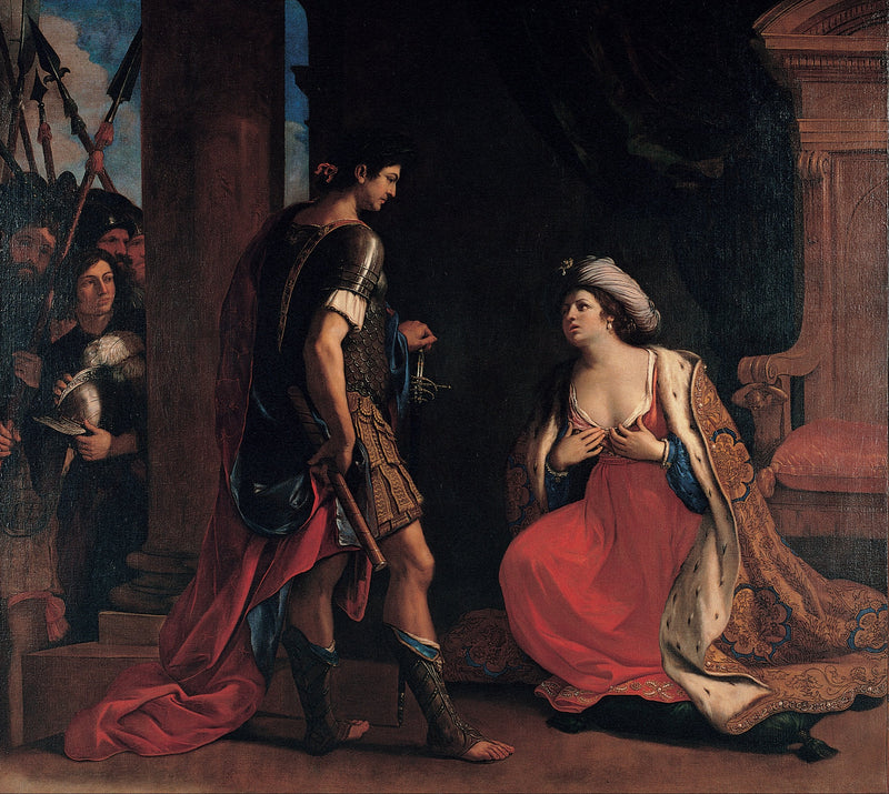 Cleopatra y Octavio - Guercino