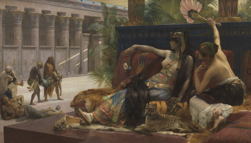 Cleopatra impone venenos a los condenados a muerte - Alexandre Cabanel
