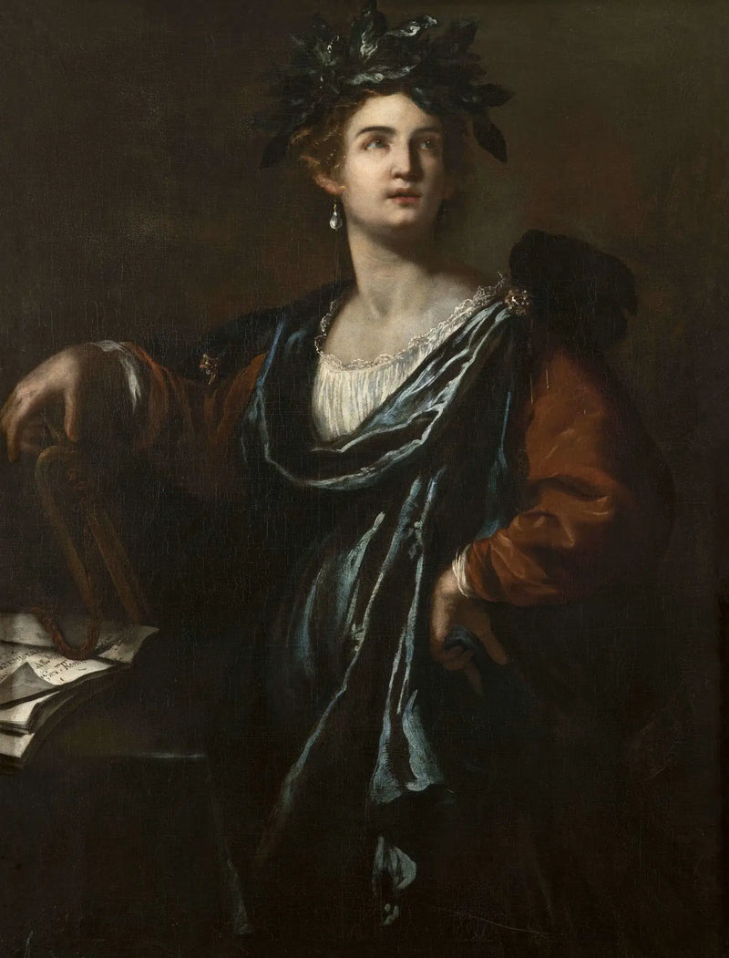 Clio, musa de la historia - Artemisia Gentileschi