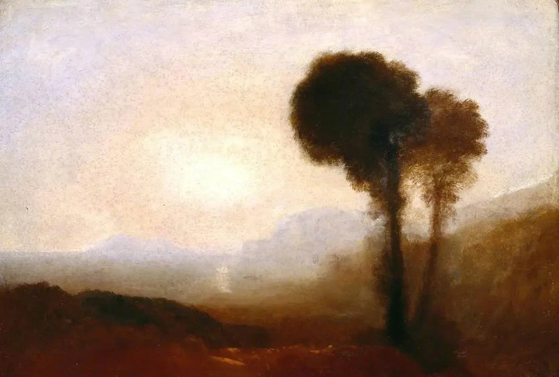 Escena costera cerca de Nápoles - J. M. W. Turner