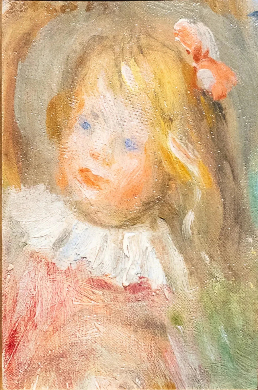 Coco en traje rojo - Pierre-Auguste Renoir