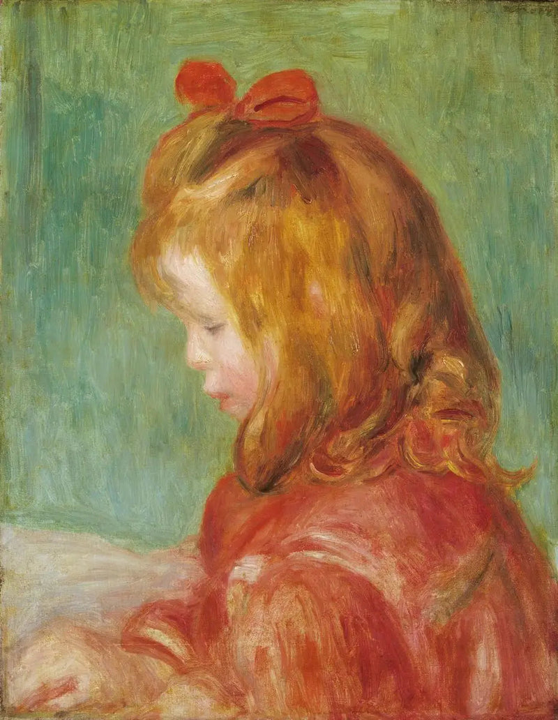 Coco (El hijo más joven del artista, Claude) - Pierre-Auguste Renoir