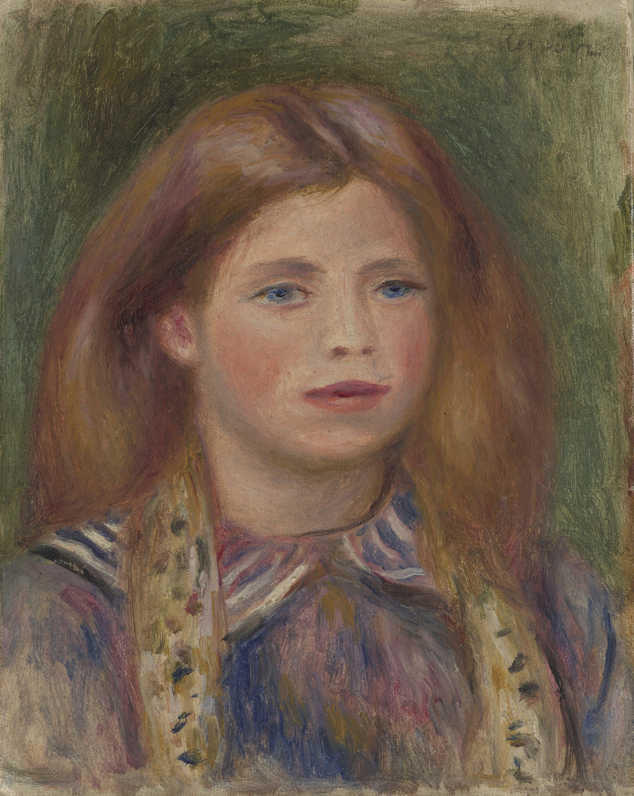 Coco. Retrato de Claude Renoir - Pierre-Auguste Renoir