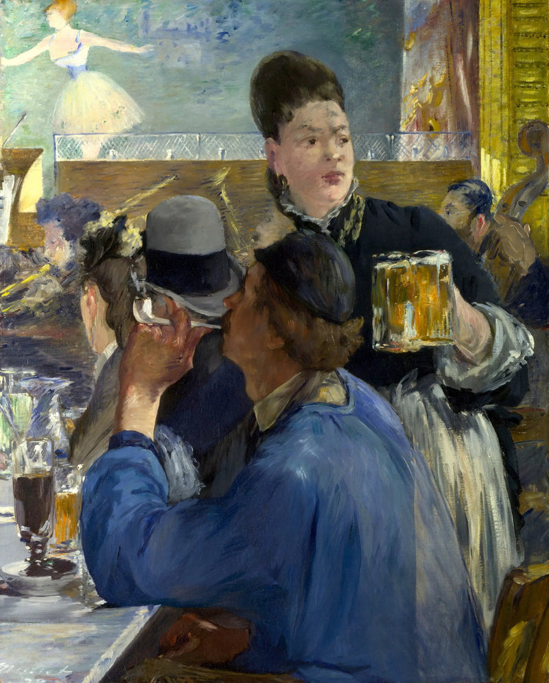 Esquina de café-concierto - Édouard Manet