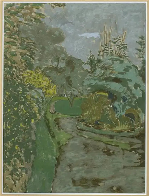 Rincón del parque, Amfreville - Édouard Vuillard