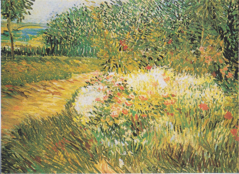 Esquina del parque Voyer d'Argenson en Asnières - Vincent van Gogh