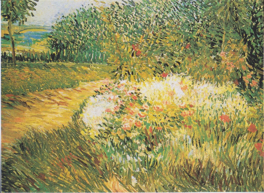 Esquina del parque Voyer d'Argenson en Asnières - Vincent van Gogh