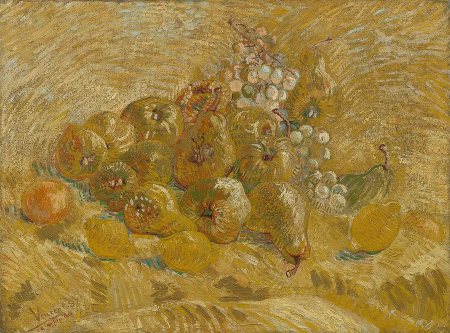 Membrillos, limones, peras y uvas - Vincent van Gogh