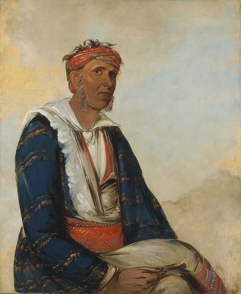 Cól-lee, un jefe de banda - George Catlin