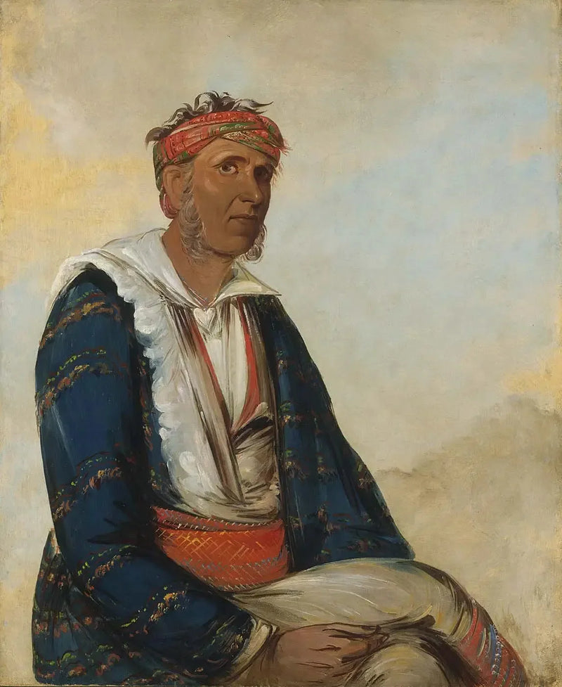 Cól-lee, un jefe de banda - George Catlin