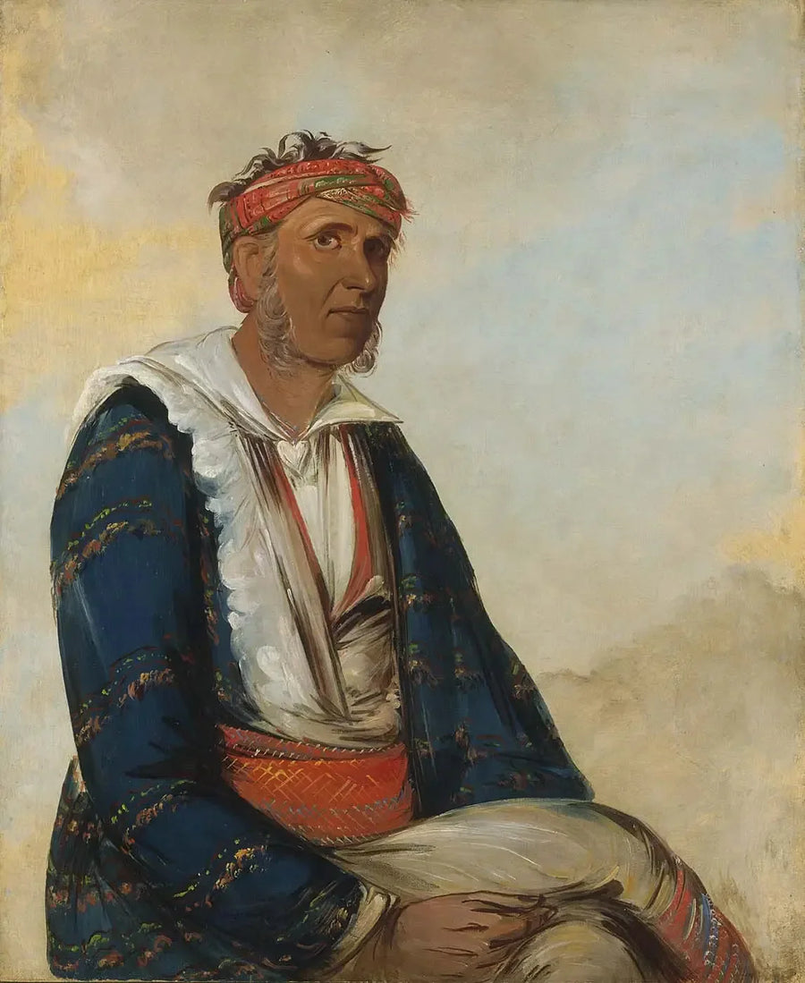 Cól-lee, un jefe de banda - George Catlin
