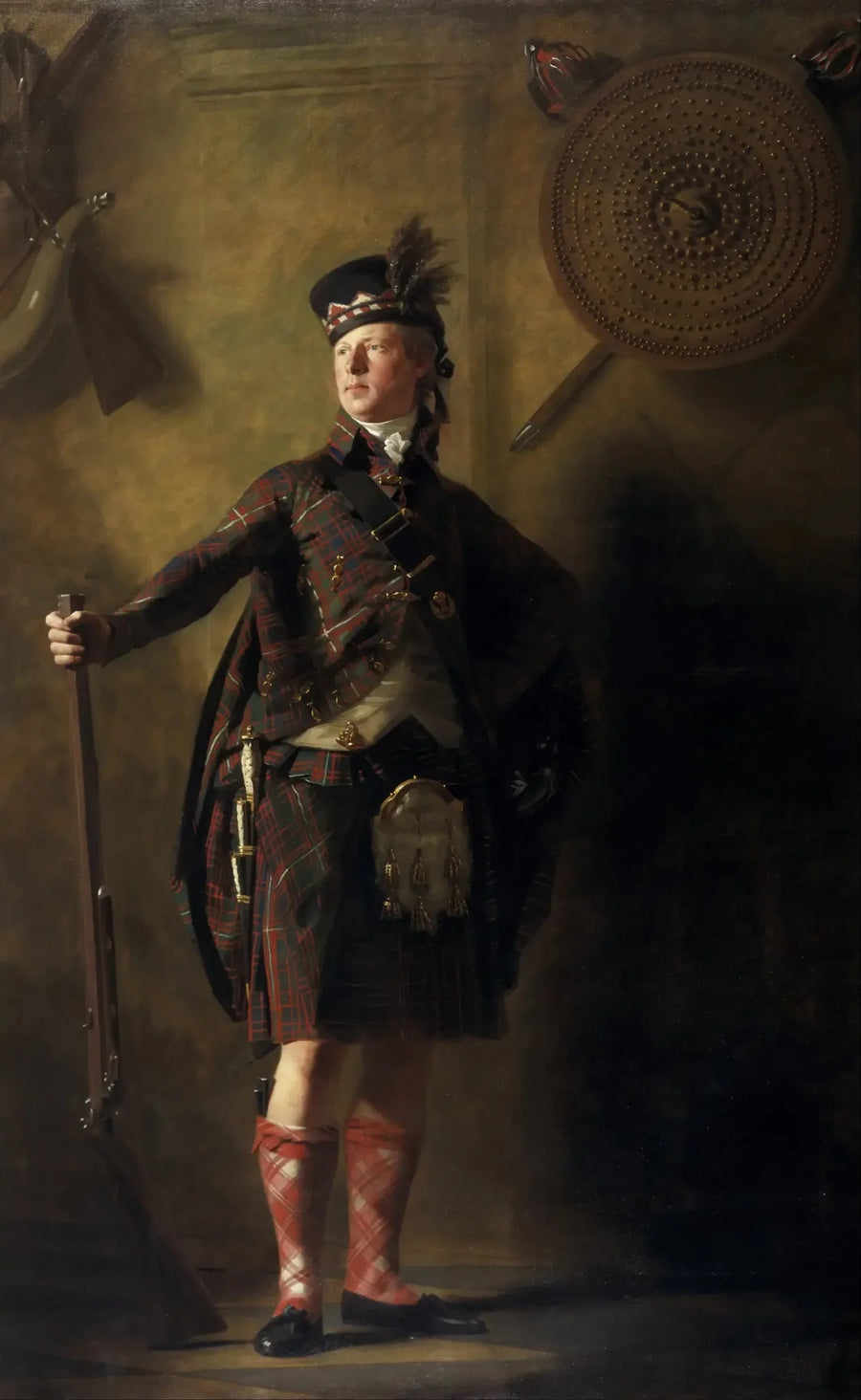 Coronel Alastair Ranaldson Macdonell de Glengarry - Henry Raeburn