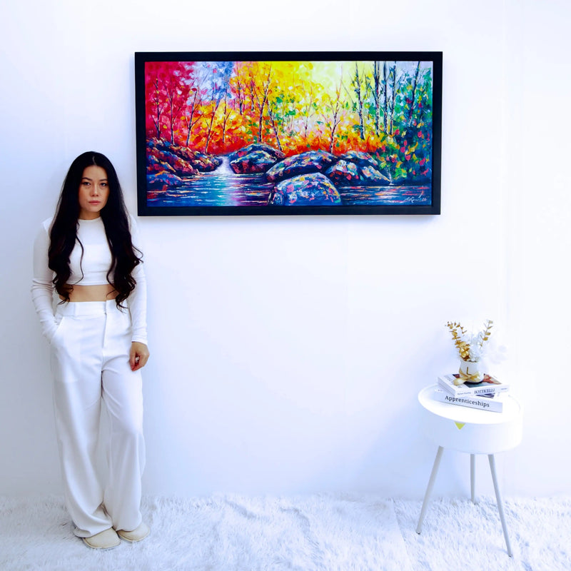 Bosque de colores | 120 x 60 cm