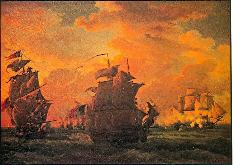 Combate de la Canonera contra el Tremendous - Louis-Philippe Crépin
