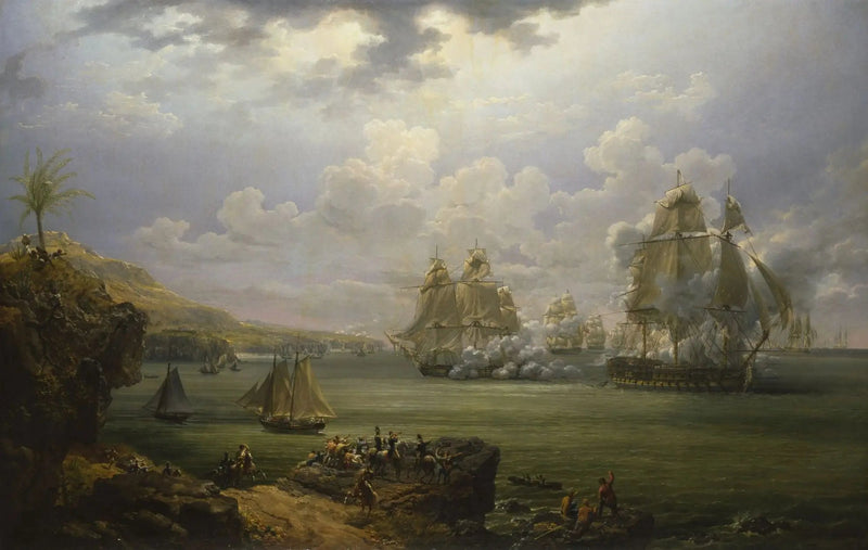 Combate de la Poursuivante contra Hércules - Louis-Philippe Crépin