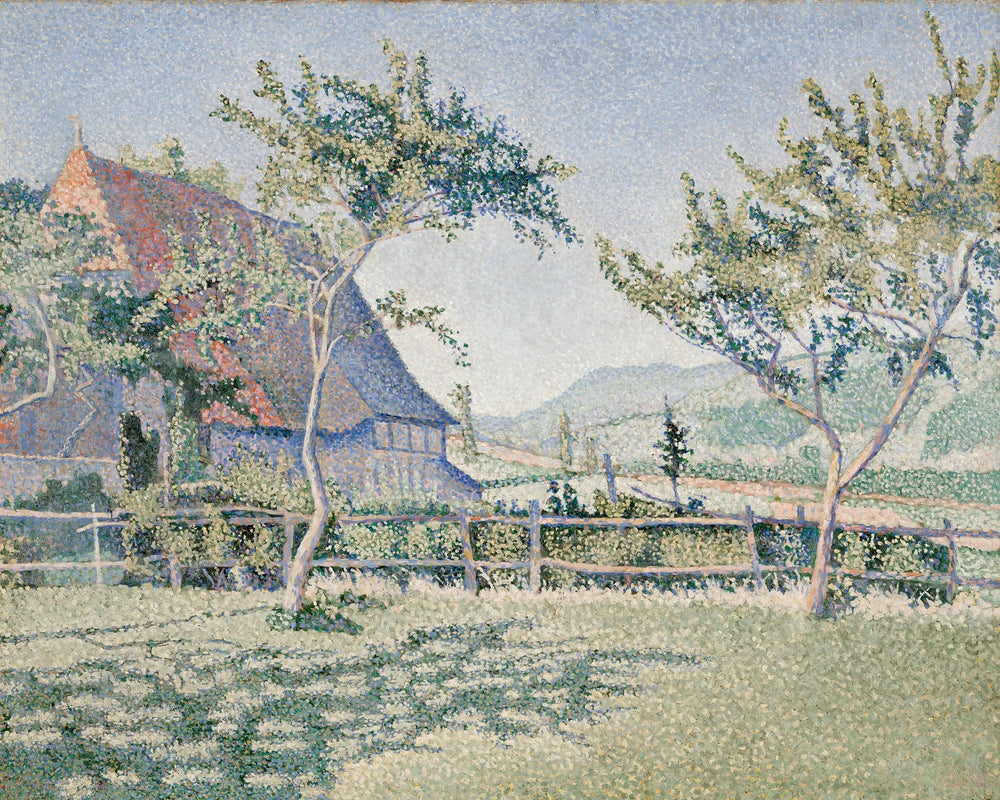 Comblat-le-Château, Le Pré - Paul Signac image 1 copie peinte à la main à l’huile