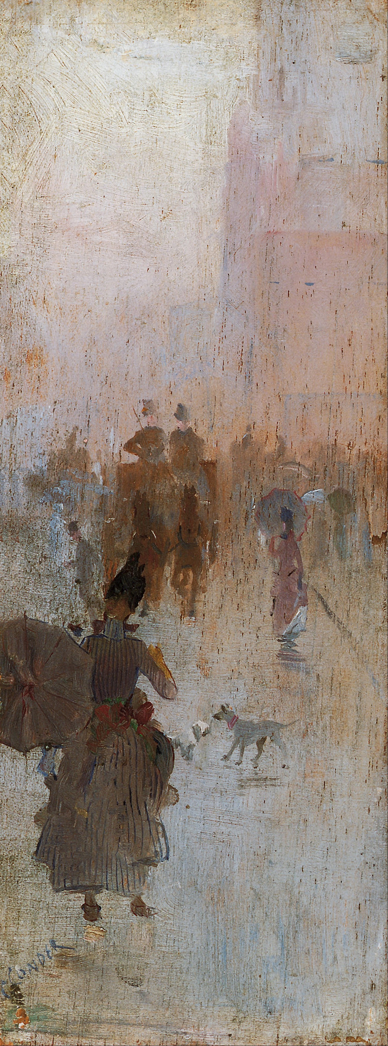 ¿Cómo perdimos a la pobre Flossie? - Charles Conder