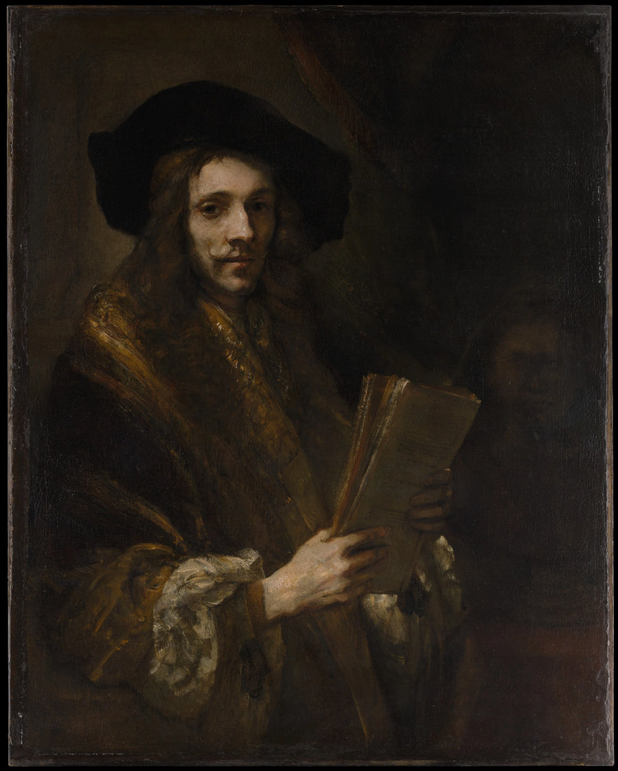 Retrato de un hombre (« El Comisario de subastas ») - Rembrandt