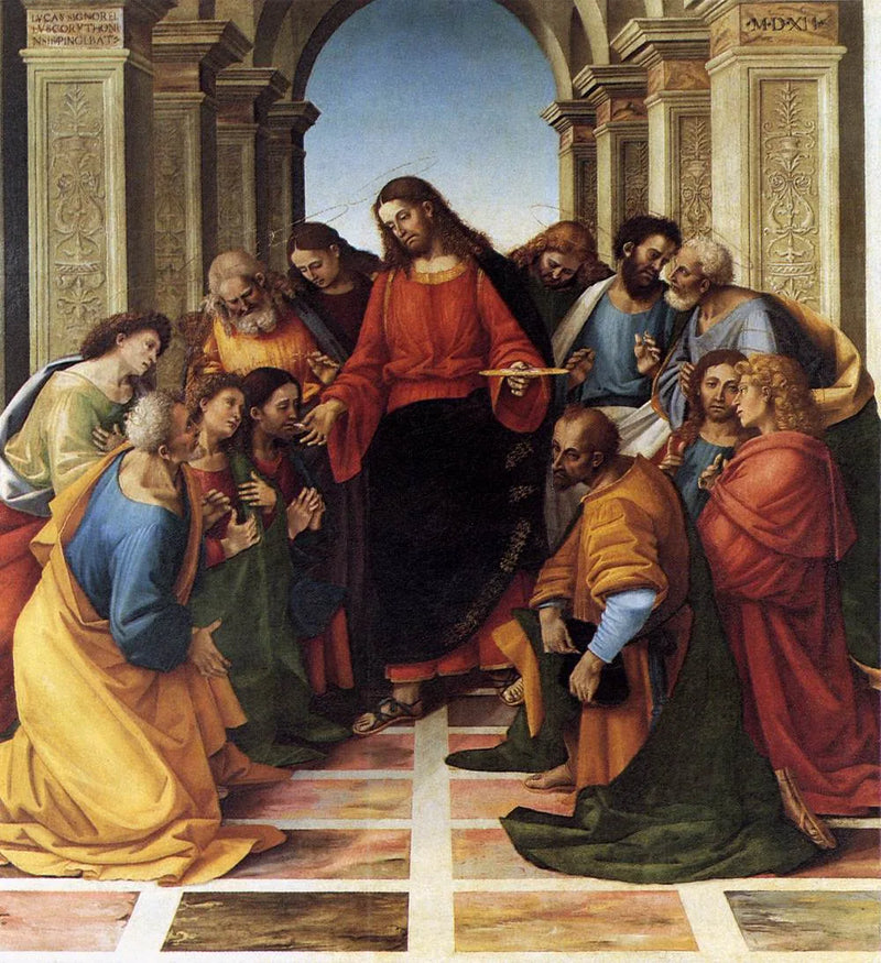 Comunión de los Apóstoles - Luca Signorelli
