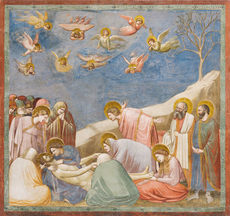 La Lamentation sur le Christ mort - Giotto