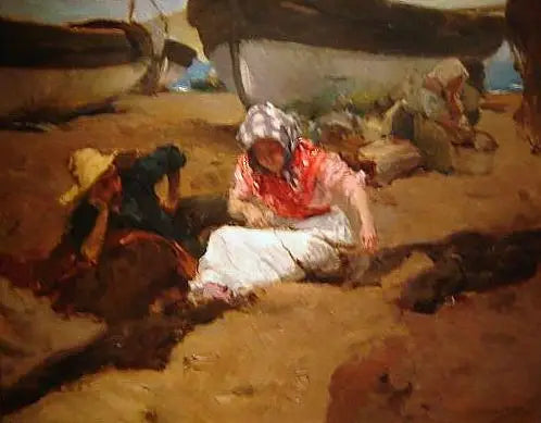 Componer la red - Joaquín Sorolla
