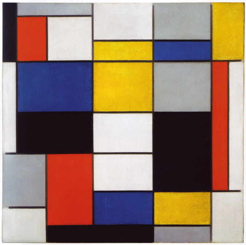 Composición A - Piet Mondrian