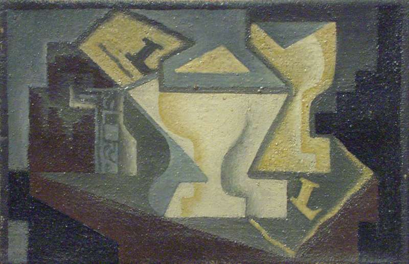 Composition abstraite - Juan Gris - Alpha Reproduction