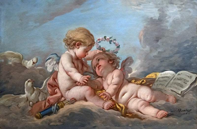 Composición con ménades - François Boucher