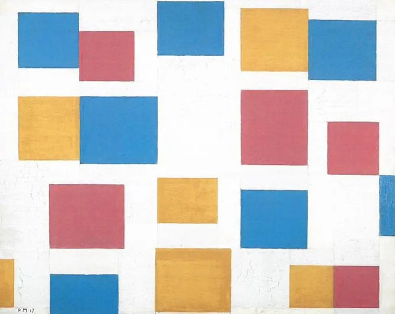 Composición con planos de colores 4 - Piet Mondrian