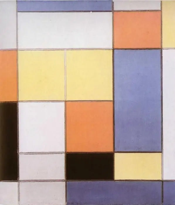 Composición B - Piet Mondrian