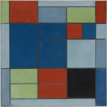 Composición C - Piet Mondrian