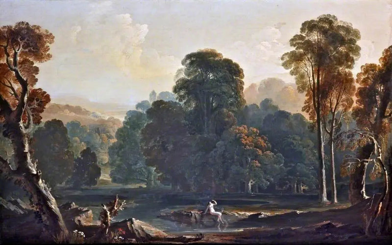 Composición del paisaje - John Martin