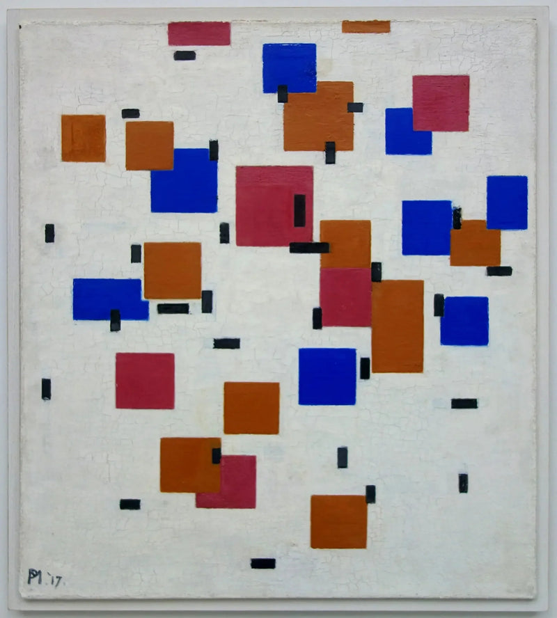 Composición en color A - Piet Mondrian