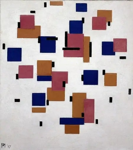 Composición en color B - Piet Mondrian