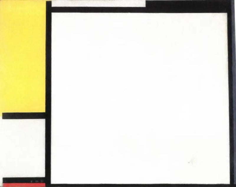 Composición en rojo, amarillo y azul - Piet Mondrian