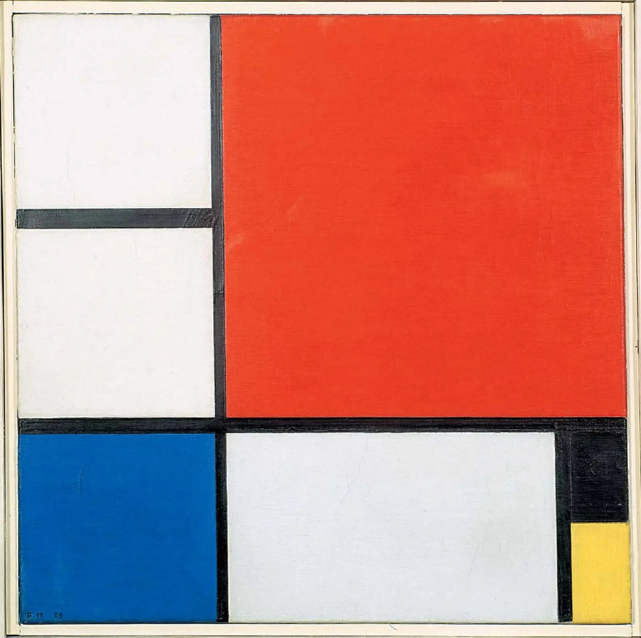 Composición II - Piet Mondrian