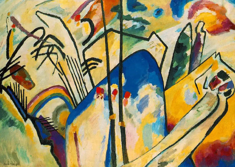 Composición IV - Vassily Kandinsky