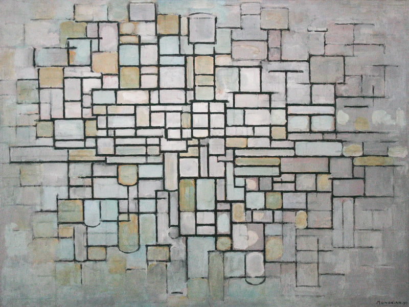 Composición n° 11 - Piet Mondrian