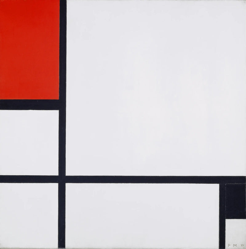 Composición n° I - Piet Mondrian