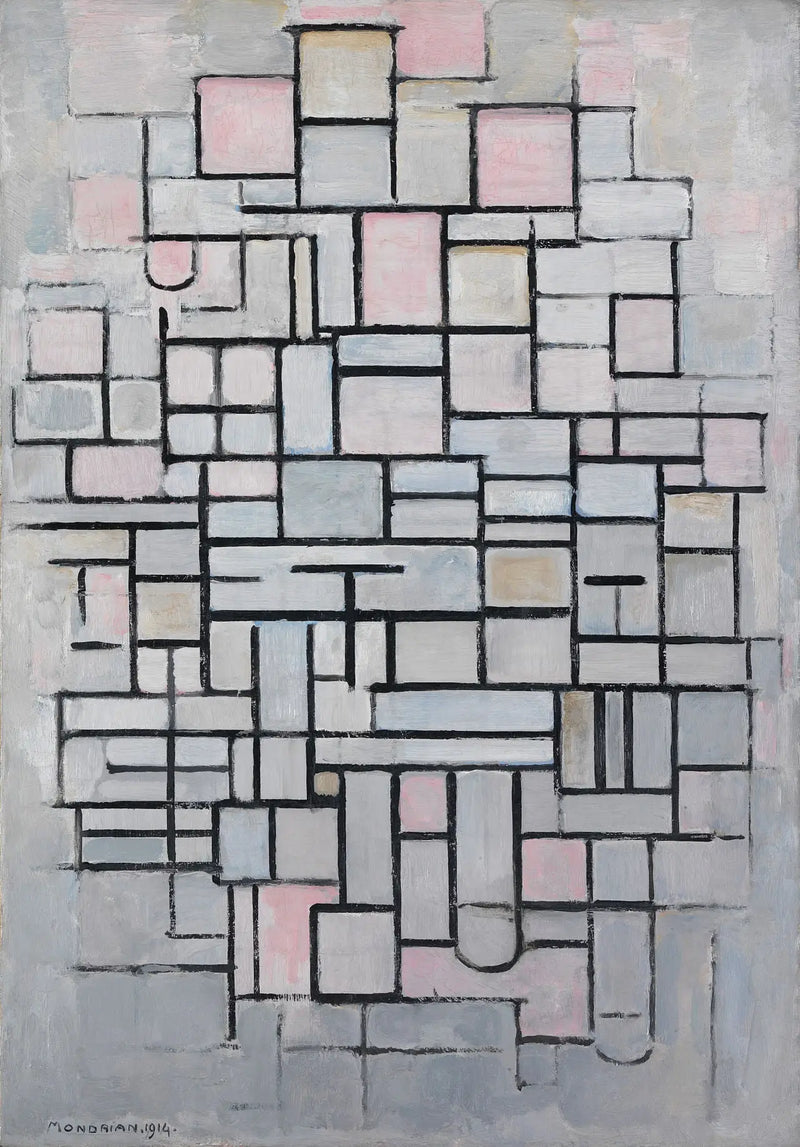 Composición n°IV - Piet Mondrian