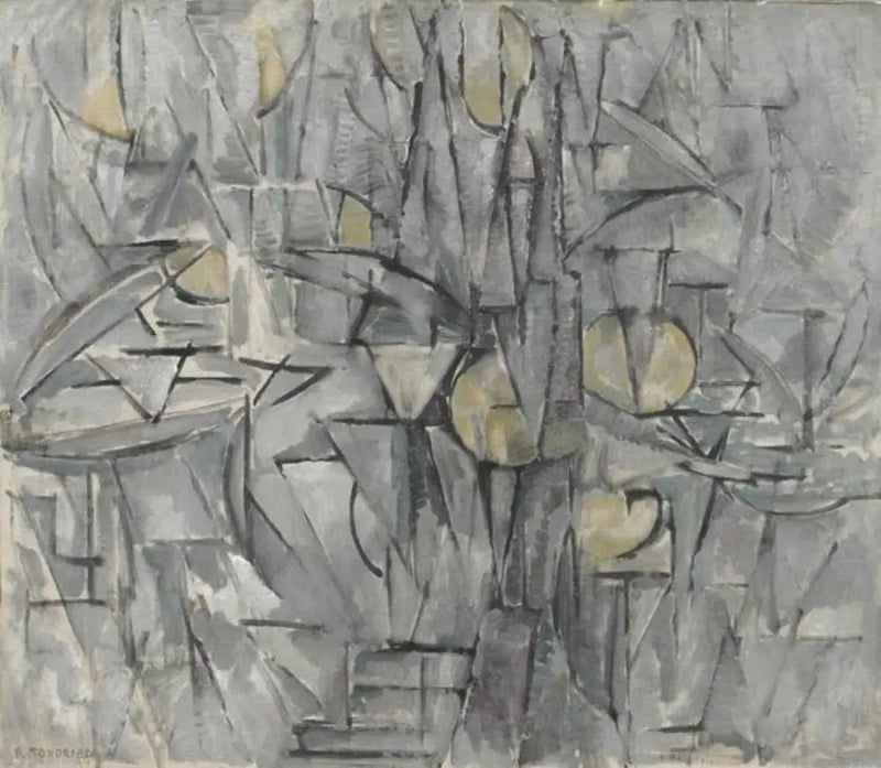 Composición n° X (auténtica) - Piet Mondrian