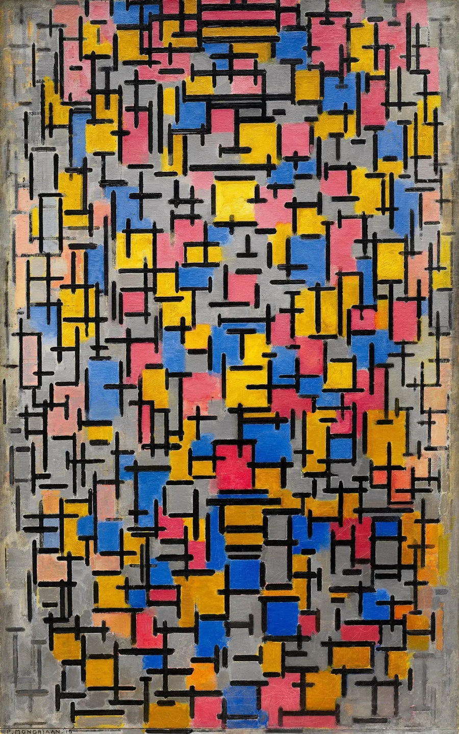 Composición - Piet Mondrian