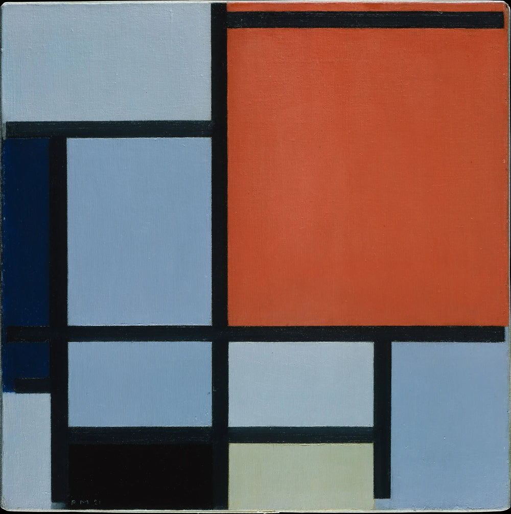 Composition - Piet Mondrian image 1 reproduction d’œuvre d’art à l’huile