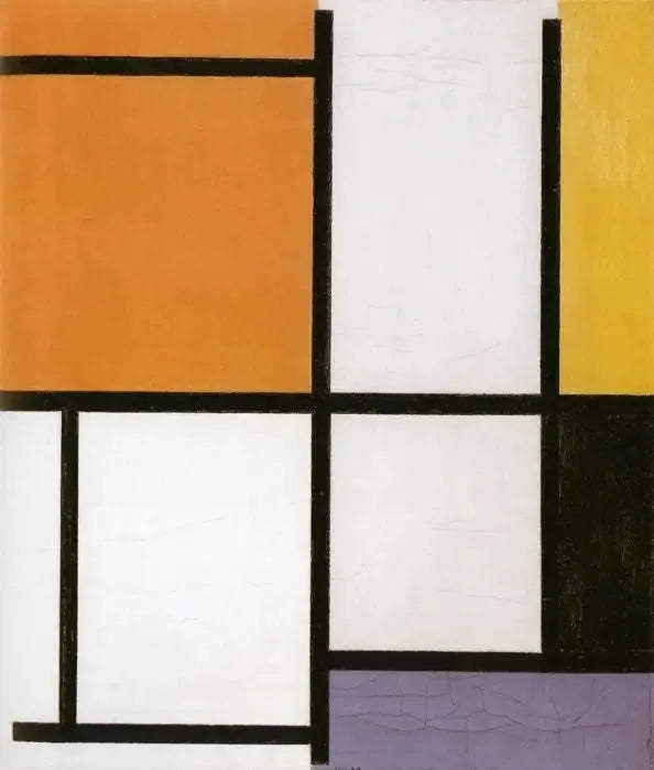 Composición - Piet Mondrian